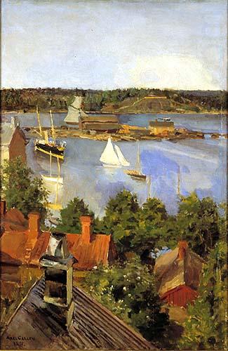 View from North Quay, Akseli Gallen-Kallela